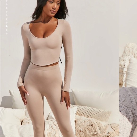 💕❤️😍MAKE AN OFFER! NWT OHPOLLY STONE CROPPED TOP😍💕 - Picture 3 of 5